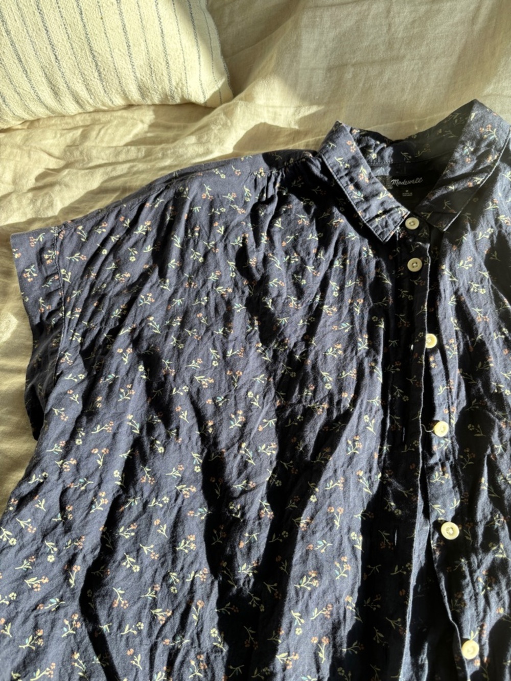 Madewell Hilltop Shirt in Floral